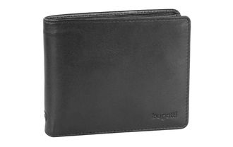 Bugatti Geldb&ouml;rse BUGATTI Primo, Herren, schwarz, Leder, Kleinlederwaren Geldb&ouml;rse