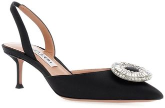 Aquazzura Hohe Schuhe - With Heel Black - Gr. 36 (EU) - in Schwarz - f&uuml;r Damen