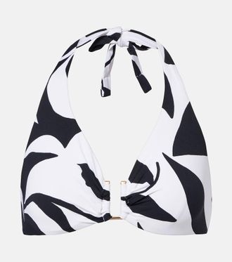 Max Mara Top de bikini Avena floral