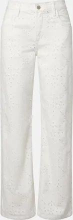 Citizens Of Humanity Lindz broderie anglaise straight jeans