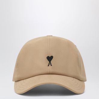 Ami Beige Ami De Coeur baseball cap