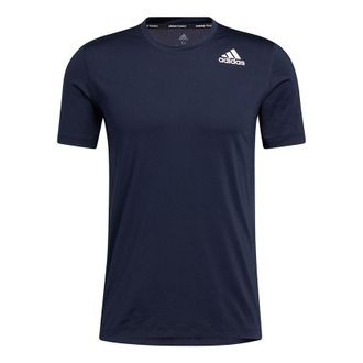 adidas TF Turf Ss Ftd Training Sports Elastic Short Sleeve Blue GL9881