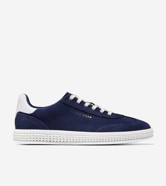Cole Haan Womens GrandPr&oslash; Turf SkyWeave Sneakers - Blue Size 10.5