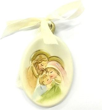 Trade Shop Trade Shop - Set 12 Pezzi Bomboniera Bomboniere 5x3.5cm Trinit&agrave; Maria Giuseppe Appendino