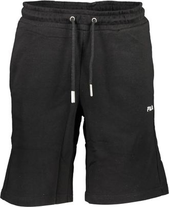 Fila Sports Bermuda Shorts - Heren - Korte sportbroeken - Zwart - XS - Katoen - Fitness