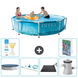 Intex Piscina Con Estructura Redonda - 305x76 Cm - 7-piezas S67