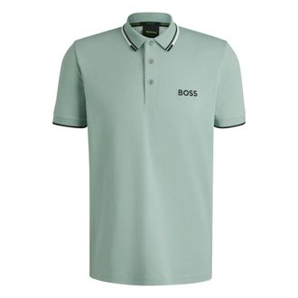 HUGO BOSS Tops, Heren, Blauw, L, Polo Paddy Pro
