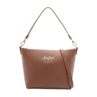 MC2 Saint Barth Shoulder Bags, female, Brown, Size: ONE SIZE Aline Bag