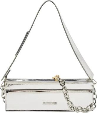 Jacquemus Borsa a spalla Pre-owned in tessuto - - Pre-owned - Donna - Grigio - ONE SIZE