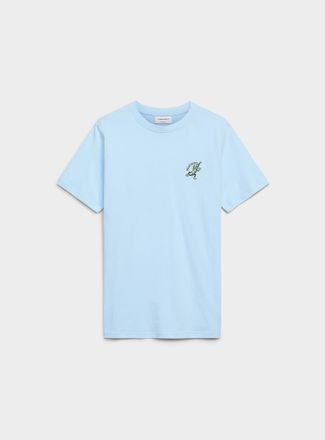 Lindbergh Mens Fun embroidery lounge T-shirt