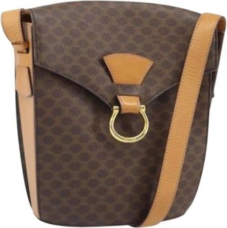 Celine Pre-owned Cross Body Bags, female, Brown, Size: ONE SIZE Pre-owned Vintage Cross Body Bag