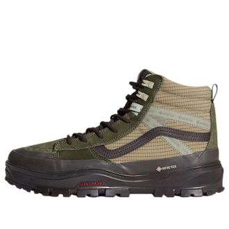 Vans Sk8-Hi GORE-TEX Insulated Dark Green Dark Brown VN000DARF87