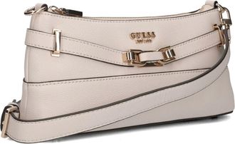 Guess Tassen, Dames, Beige, ONE Size, Leer, Elegante Silvye Schoudertas