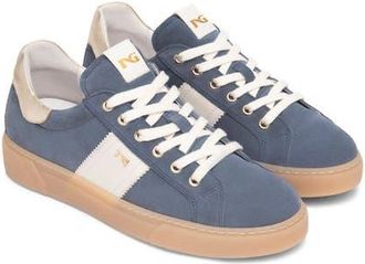 Nero Giardini Low Top Sneaker in Denim at Nordstrom, Size 11Us