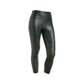Freddy Leggings vita alta 7/8 in tessuto coated effetto snake
