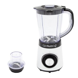 Quest Nutri-Q Blender With Grinder | TJ Hughes White