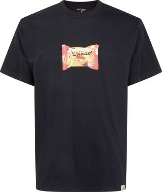 Carhartt Work in Progress Short Sleeves Road Side Snack T-Shirt Organic Cotton Sing