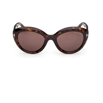 Tom Ford Sunglasses, female, Brown, Size: 53 MM Ft1316 Stacy Sunglasses