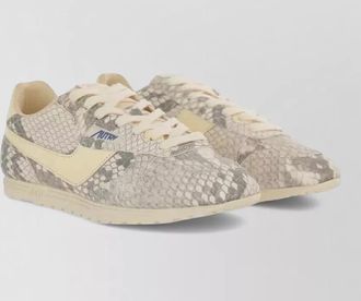 Autry windspin low sneakers snakeskin rubber sole