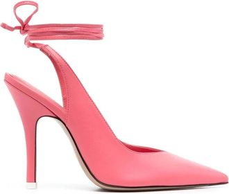 The Attico Venus Pumps - Dames - Pumps - Roze - 37 EU - Leer - Schoenen