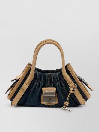 Marc Jacobs small cotton shoulder satchel bag
