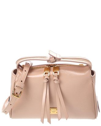 Dolce & Gabbana Logo Patent Satchel