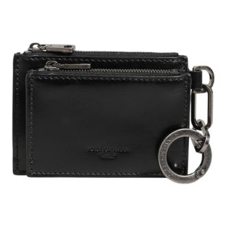 Dolce & Gabbana Wallets & Cardholders, male, Black, Size: ONE SIZE Card Holder Wallet