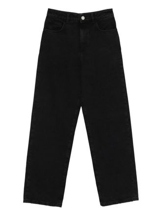 R&oacute;he denim trousers - women - Cotton - 32 - Black
