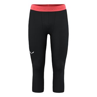 OEM Leggings Salewa Para Hombre, Cristallo Warm 3/4, Negros, 00-00000282090911 R Xxl