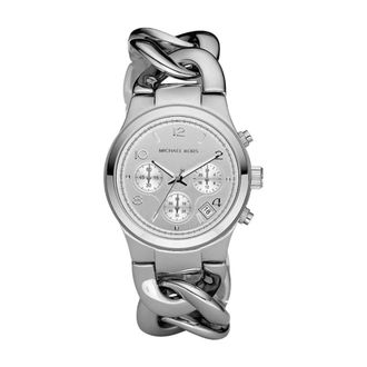 Michael Kors Accessoires, Dames, Grijs, ONE Size, Runway Twist Horloge