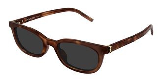 Saint Laurent SL M160 003 Womens Sunglasses Tortoiseshell Size 53 - Free RX Lenses - Free RX Lenses