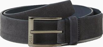 HUGO BOSS Mens BOSS ELLOY BELTS DARK BLUE - Navy - Size: UK 32