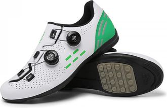 Generic Cycling Shoes for Mens Womens- Lightweight Indoor/Outdoor Bike Shoes with Rubber Sole, Anti-Slip and Breathable Mountain Bike Sneakers with Rotating L