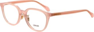 Versace Womens 53mm Opal Pink Opticals