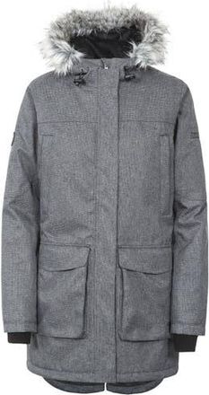 Trespass Thundery Waterproof Jacket in Black And Silver Grey at Nordstrom, Size Xx-Small