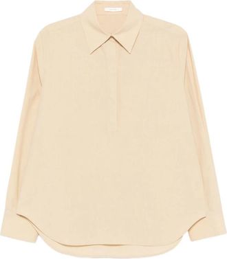 The Row Blouses - Dames - Overhemden - Beige - 2XS - Overhemden