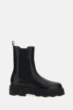 Moncler Black Ankle Boots