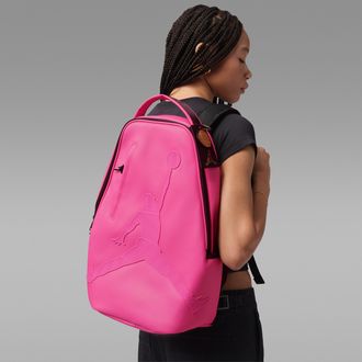 Nike Jordan Mens Jordan 6 Rings Sole Tread Backpack (26L) in Pink | MA9374-AA7
