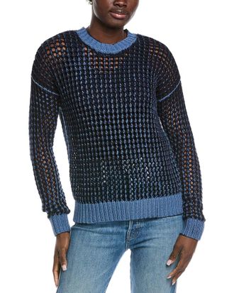 Autumn Cashmere Chunky Mesh Sweater