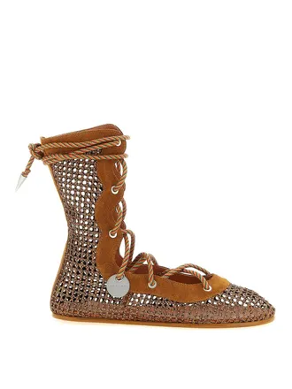 Kiko Kostadinov Net Ankle Boots