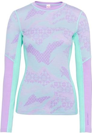 Kari Traa Olea L/S Merinounterw&auml;sche f&uuml;r Damen | lila