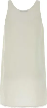 Prada Linen Mini Dress - White