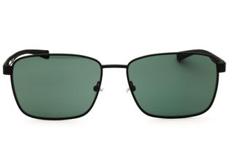Harley-Davidson HD00033 Rectangular Metal Sunglasses - Black