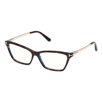 Tom Ford Glasses, unisex, Black, Size: 56 MM Ft6135-B