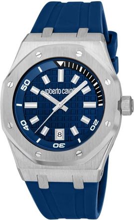 Roberto Cavalli Impero Blue Dial Mens Watch RC5G154P0025