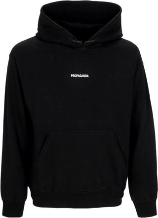 PROPAGANDA Zwarte Lichtgewicht Hoodie Sunset - Heren - Hoodies - Zwart - XL - Katoen - Hoodies & sweatvesten