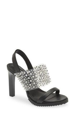 DKNY Balto Embellished Slingback Sandal in Black at Nordstrom Rack, Size 6.5