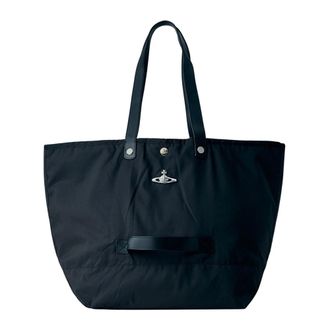 Vivienne Westwood Tote Bags, unisex, Black, Size: ONE SIZE Utility Tote Bag