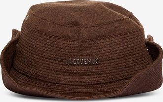 Jacquemus Wollm&uuml;tze mit Riemen De-N&icirc;mes