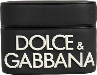Dolce & Gabbana Phone Accessories, unisex, Black, Size: ONE SIZE Airpods Case